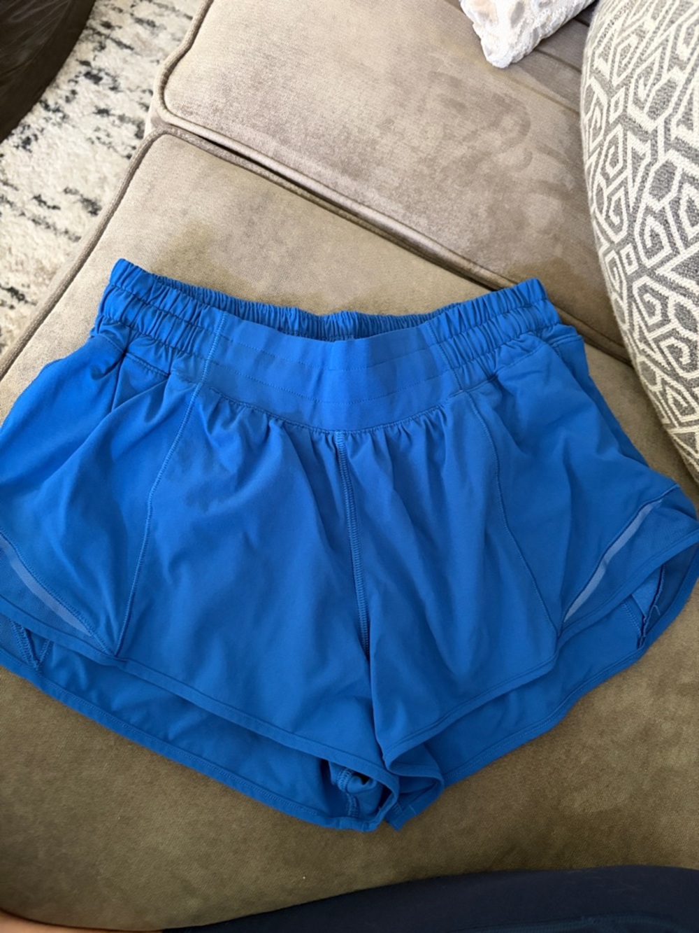 Lululemon hotty hot Women’s Blue Athletic Shorts
